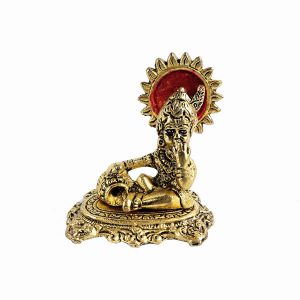 Metal Balgopal Laddugopal Eating Makhan For Puja , Home/Office etc