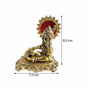 Metal Balgopal Laddugopal Eating Makhan For Puja , Home/Office etc