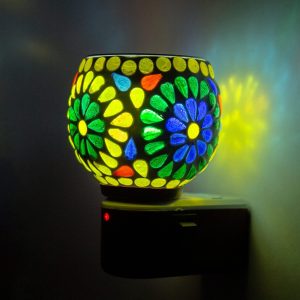 Electric Kapoordani with Night Lamp Incense Burner, Aroma Kapoor Burner for Living room , Home Decor , Gifts etc